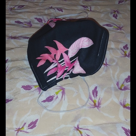 Acacia Heliconia custom cloth face mask swimwear - Picture 2 of 6